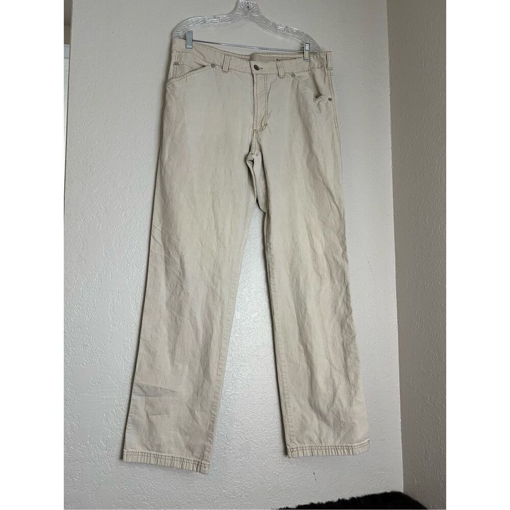 gardeur Italian pants mens khaki 36 x 31